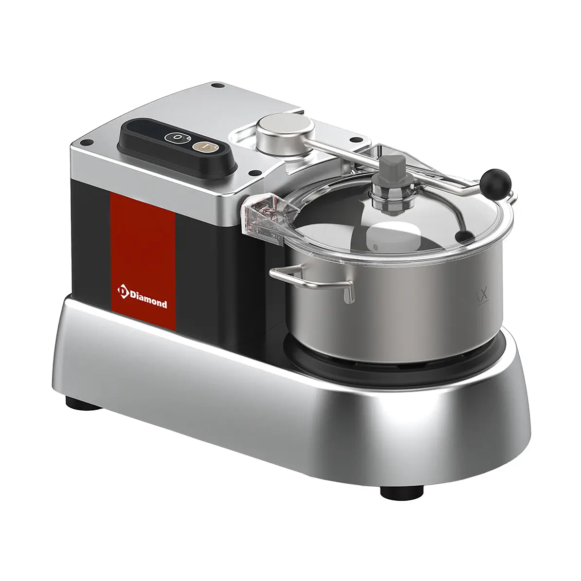 Cutter inox, 4 litres