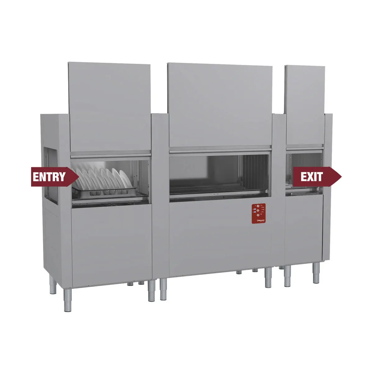 Lave-vaisselle à traction de paniers 270Pan/H