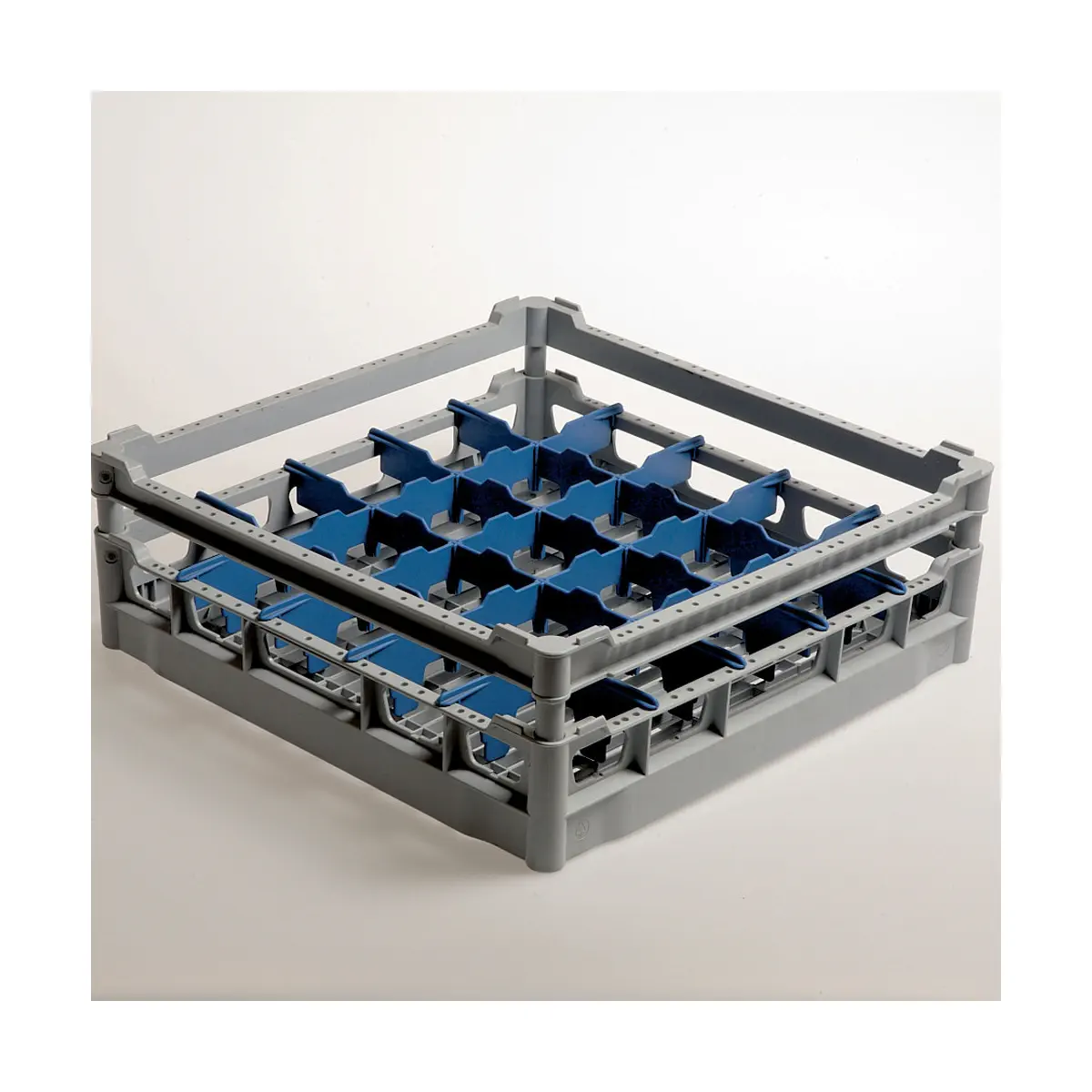 Panier 25 verres Ø 90 mm, h130, Polyprop.