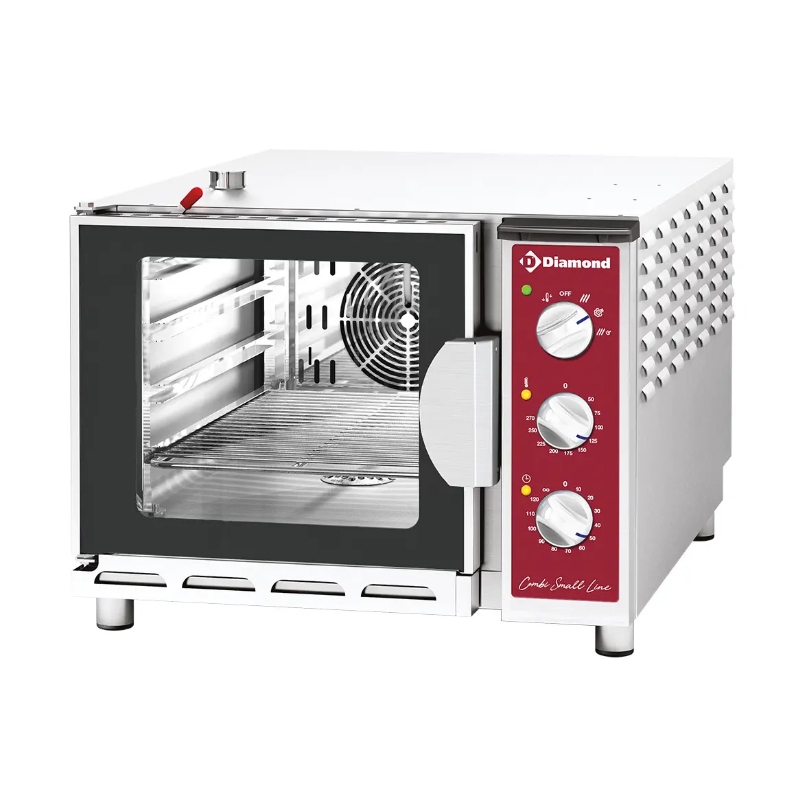 Four électrique vapeur-convection, 4x GN 2/3