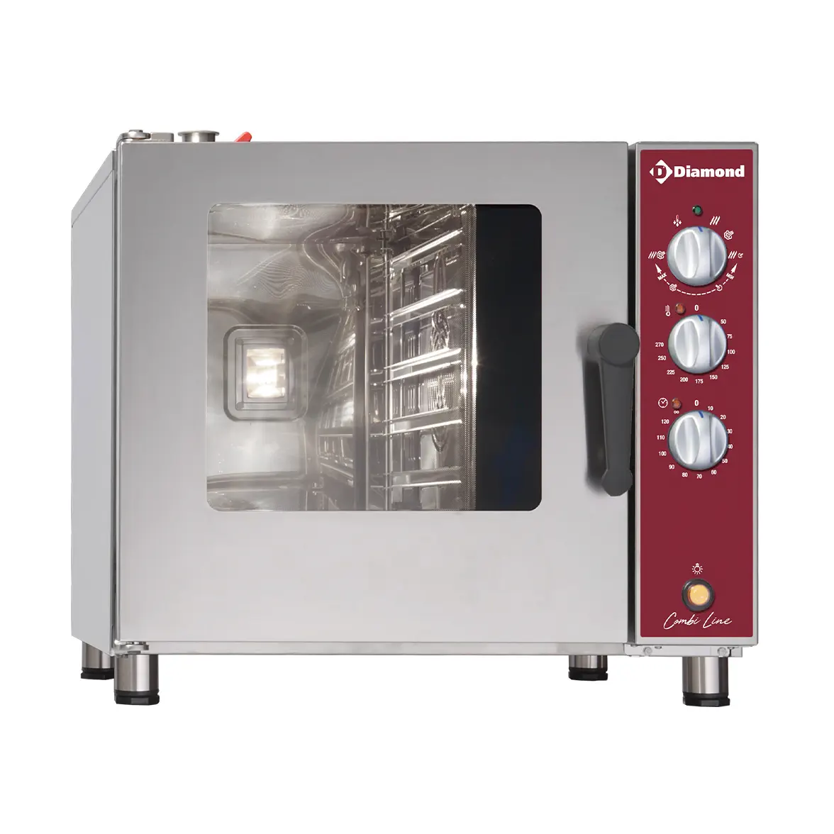 Four électrique vapeur/convection, 5x GN 1/1