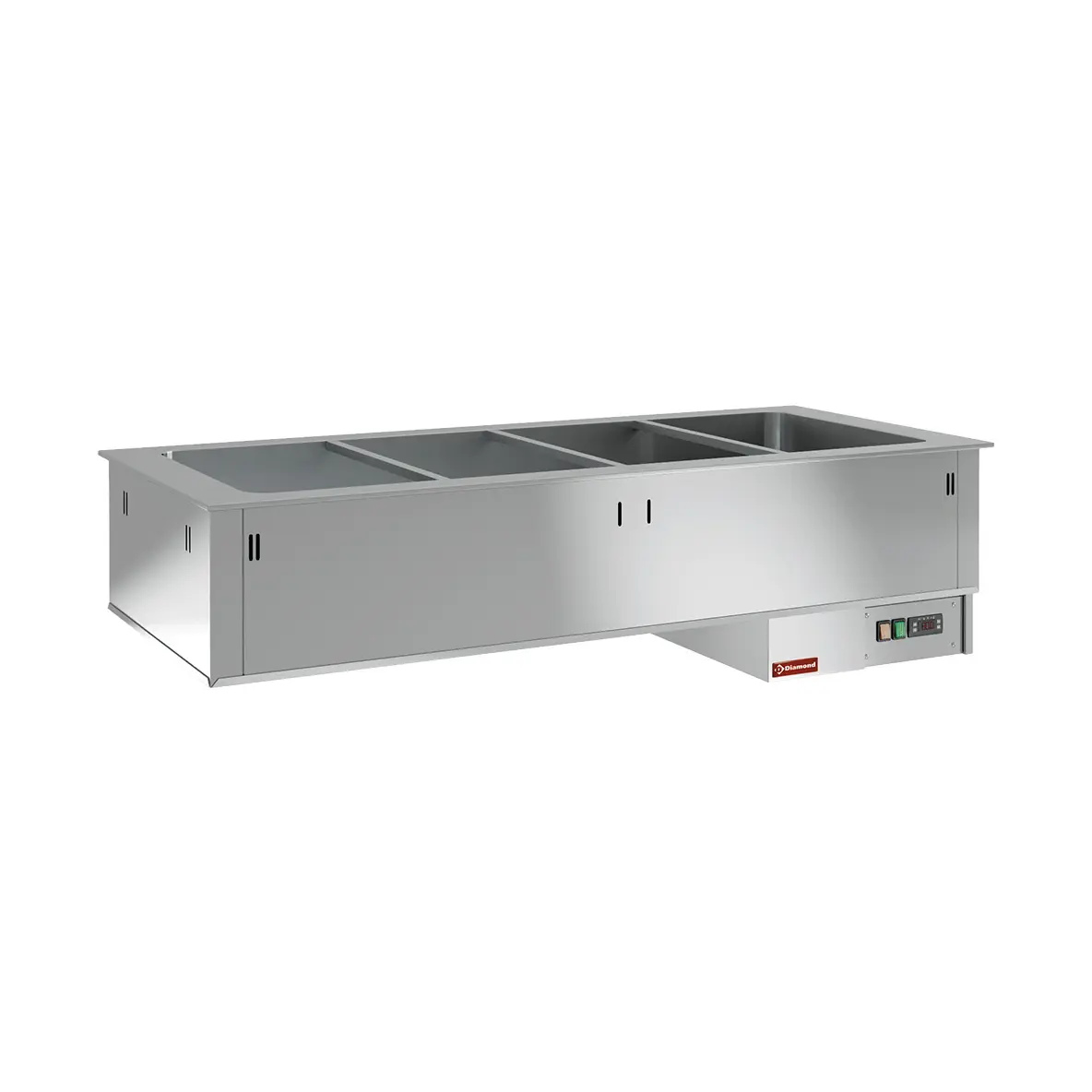 Elément cuve bain-marie 4x GN 1/1