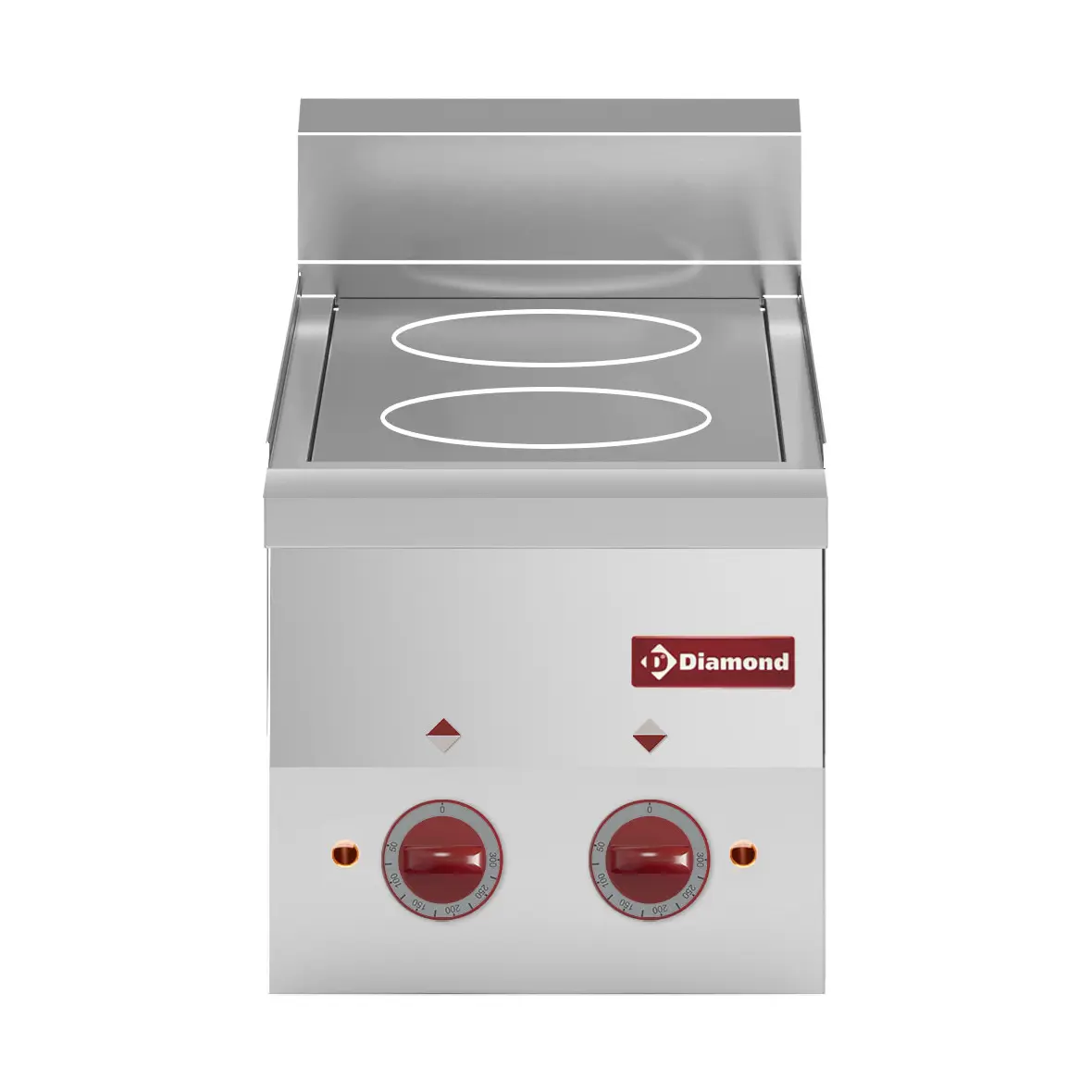 Cuisinière vitrocéramique 2 plaques -Top-