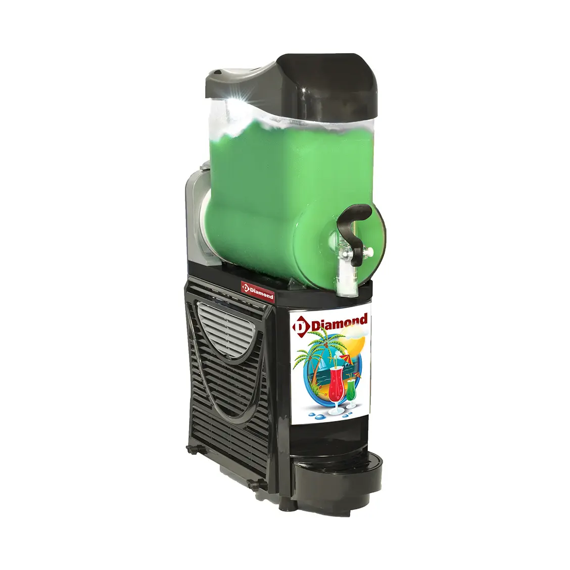 Machine-distributeur granités & sorbet, 1x 10 Lt.