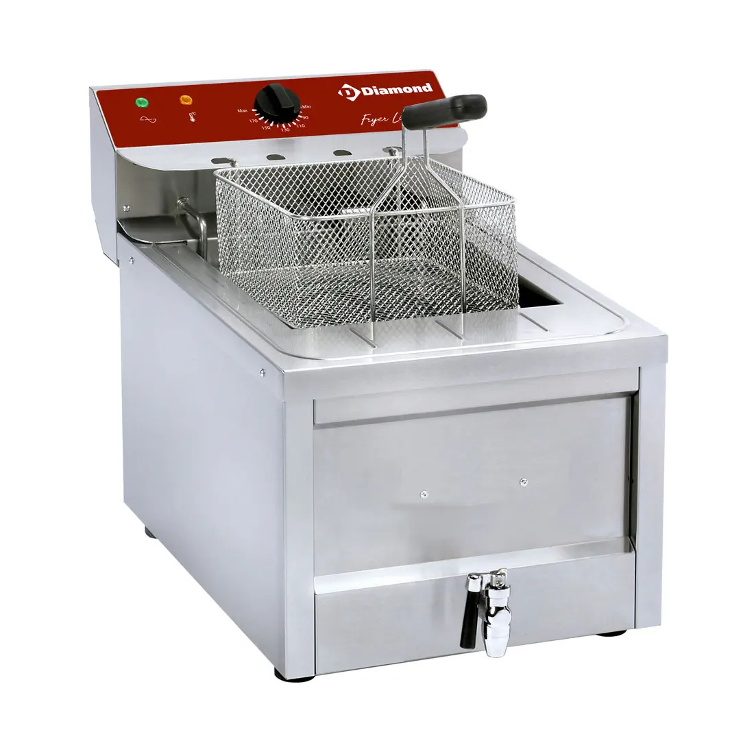 Friteuse électrique 12 lit. -TOP-