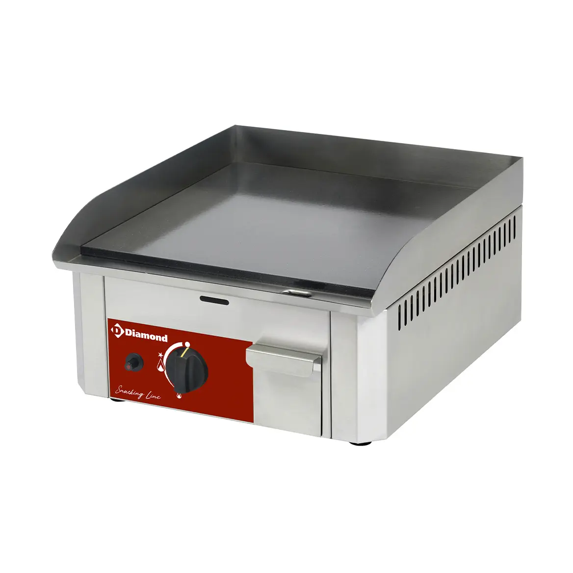 Plaque à snacker gaz, surface émaillée