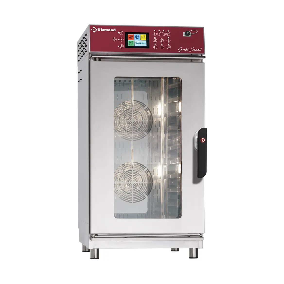 Four vapeur/convection électrique, 11x GN1/1 Touch Screen  + Auto-Cleaning