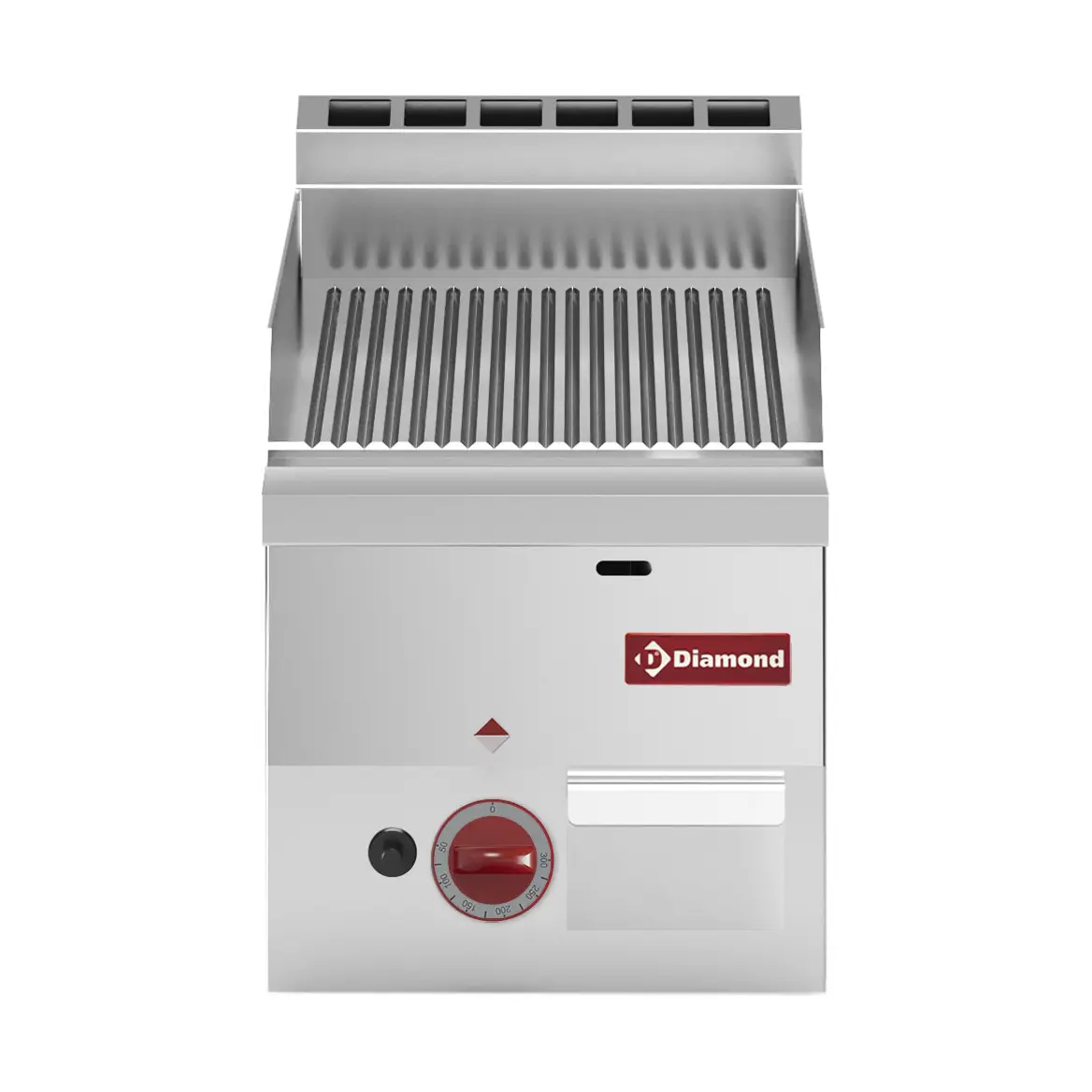 Plaque de cuisson gaz, surface nervurée -Top-