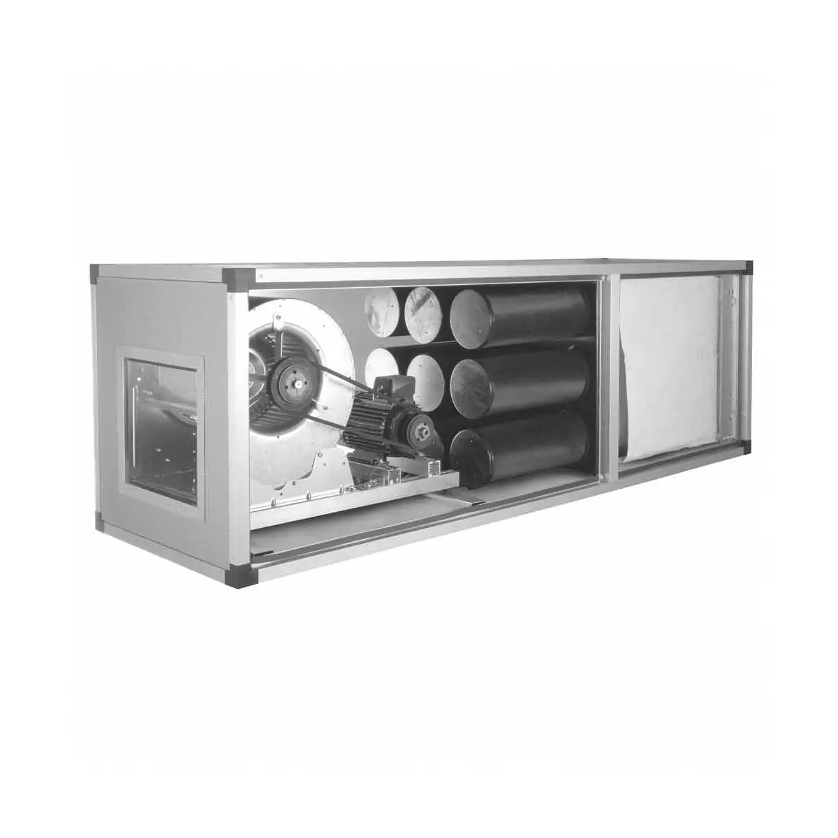 Groupe d'extraction filtrant,10400 m³/h, 2 vitesses