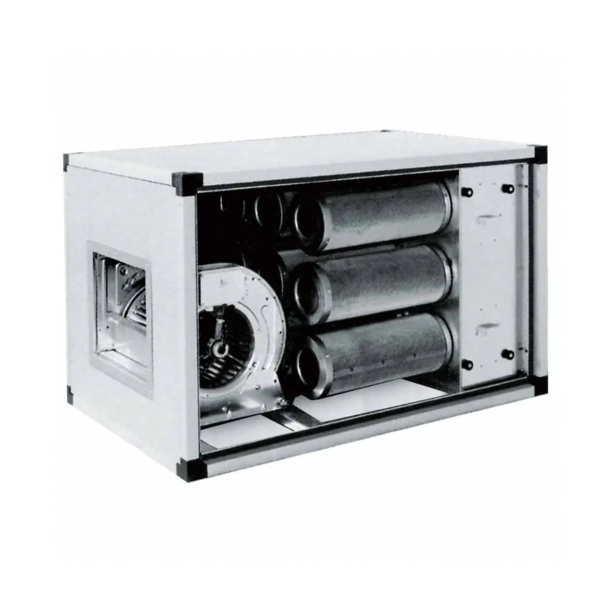 Groupe d'extraction filtrant,1400 m3/h, 1 vitesse