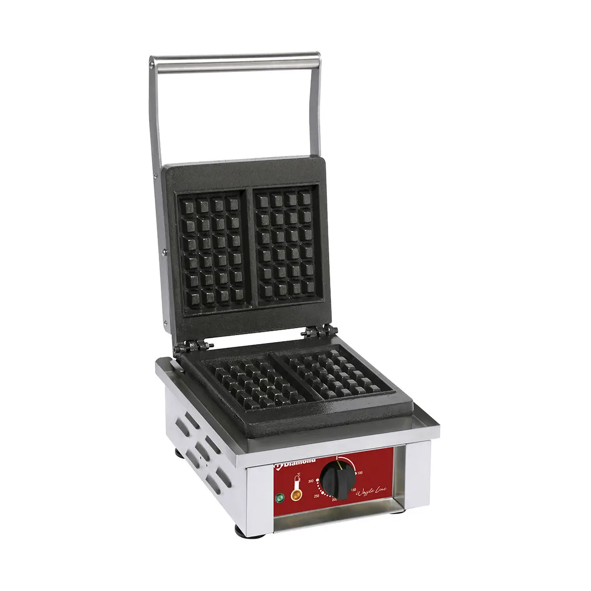 Gaufrier électrique 2 pièces, "Type Liège 4x6"