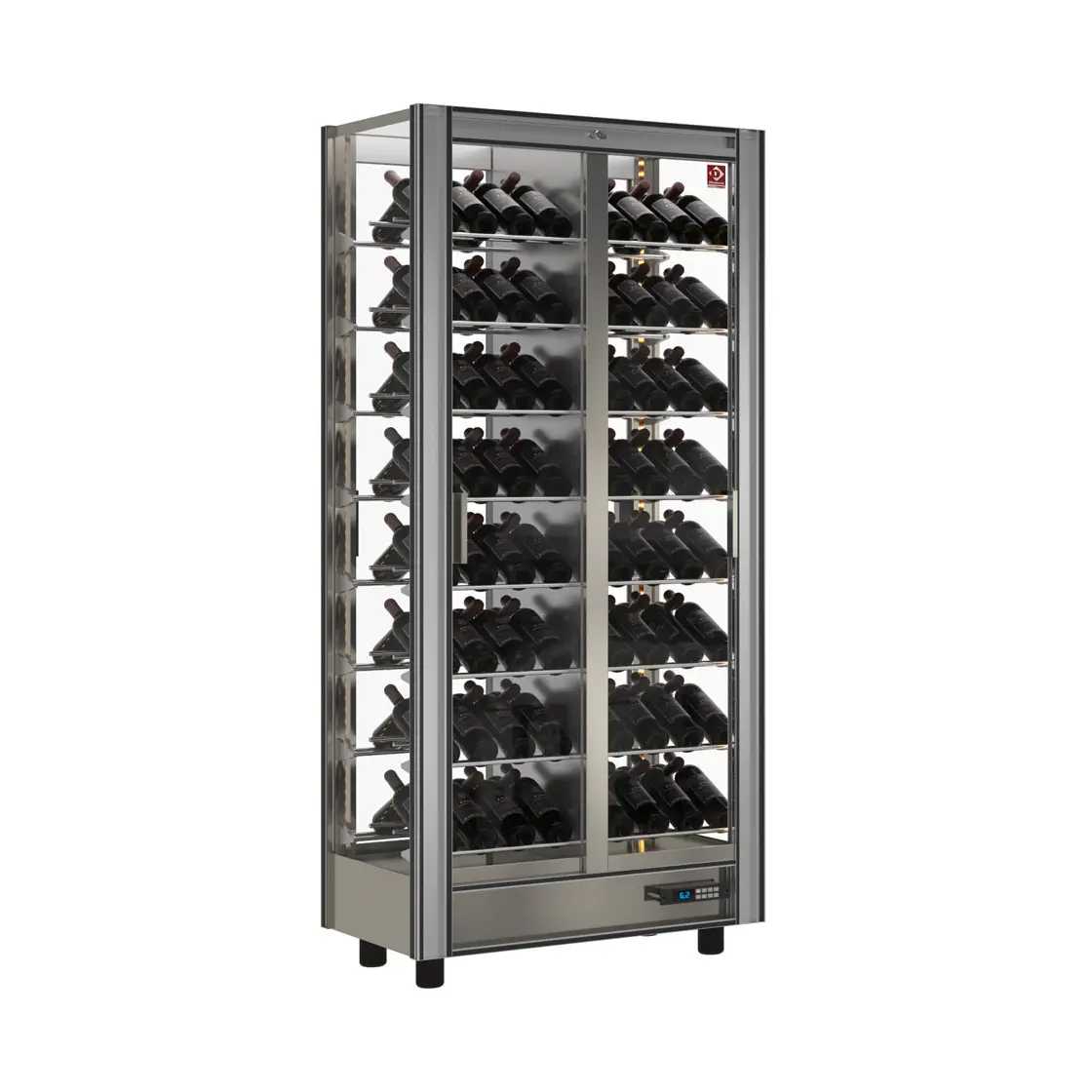 Vitrine réfrigérée à vins Lt. 530 - Traversant - Modulable