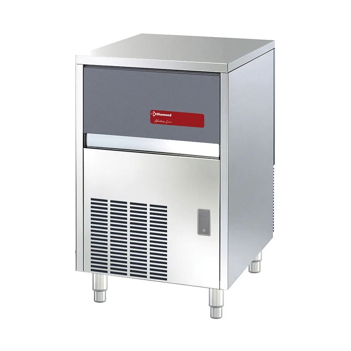 Machine à glaçons pleins 35 kg, avec réserve - AIR