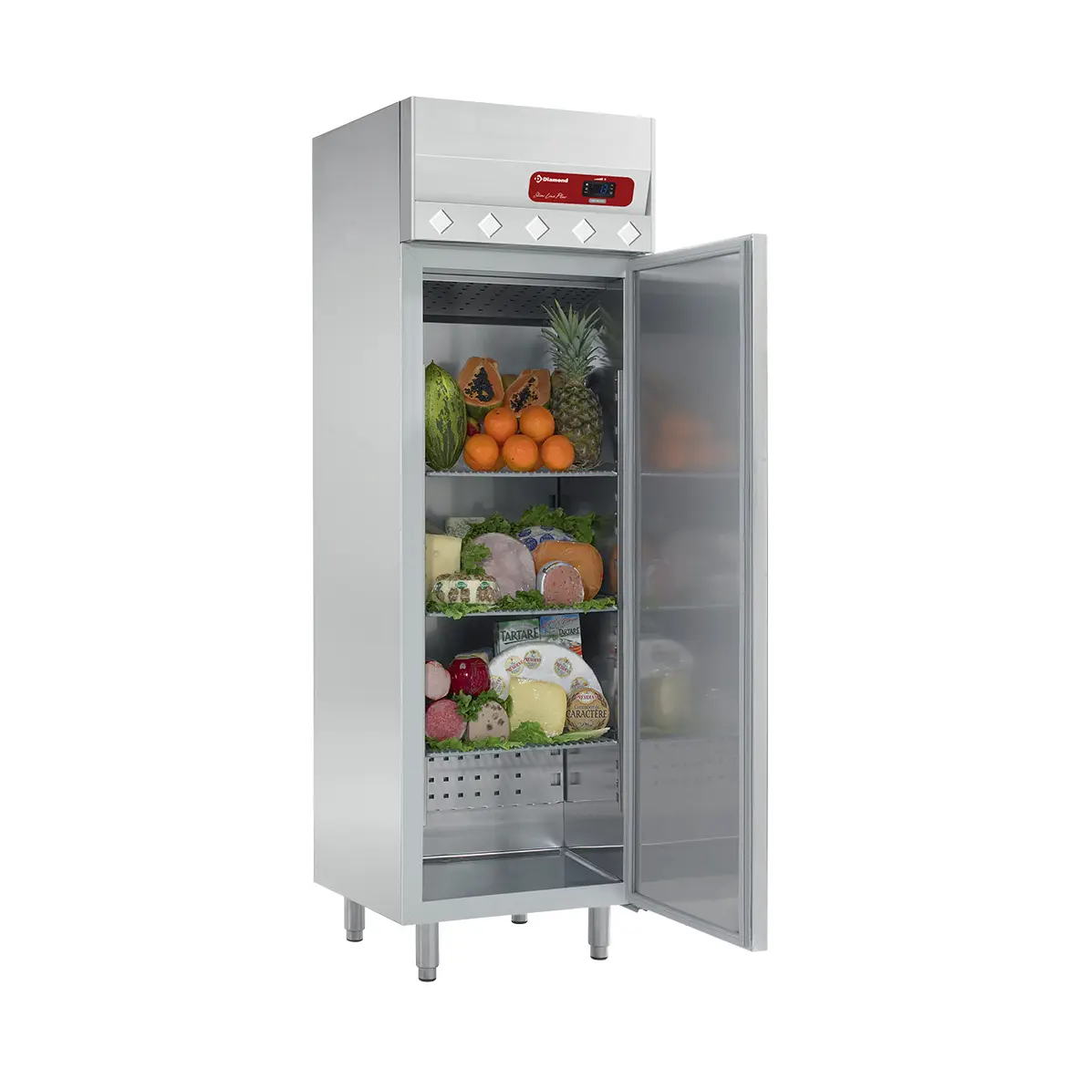 Armoire frigorifique ventilée, 400 litres, 1 porte