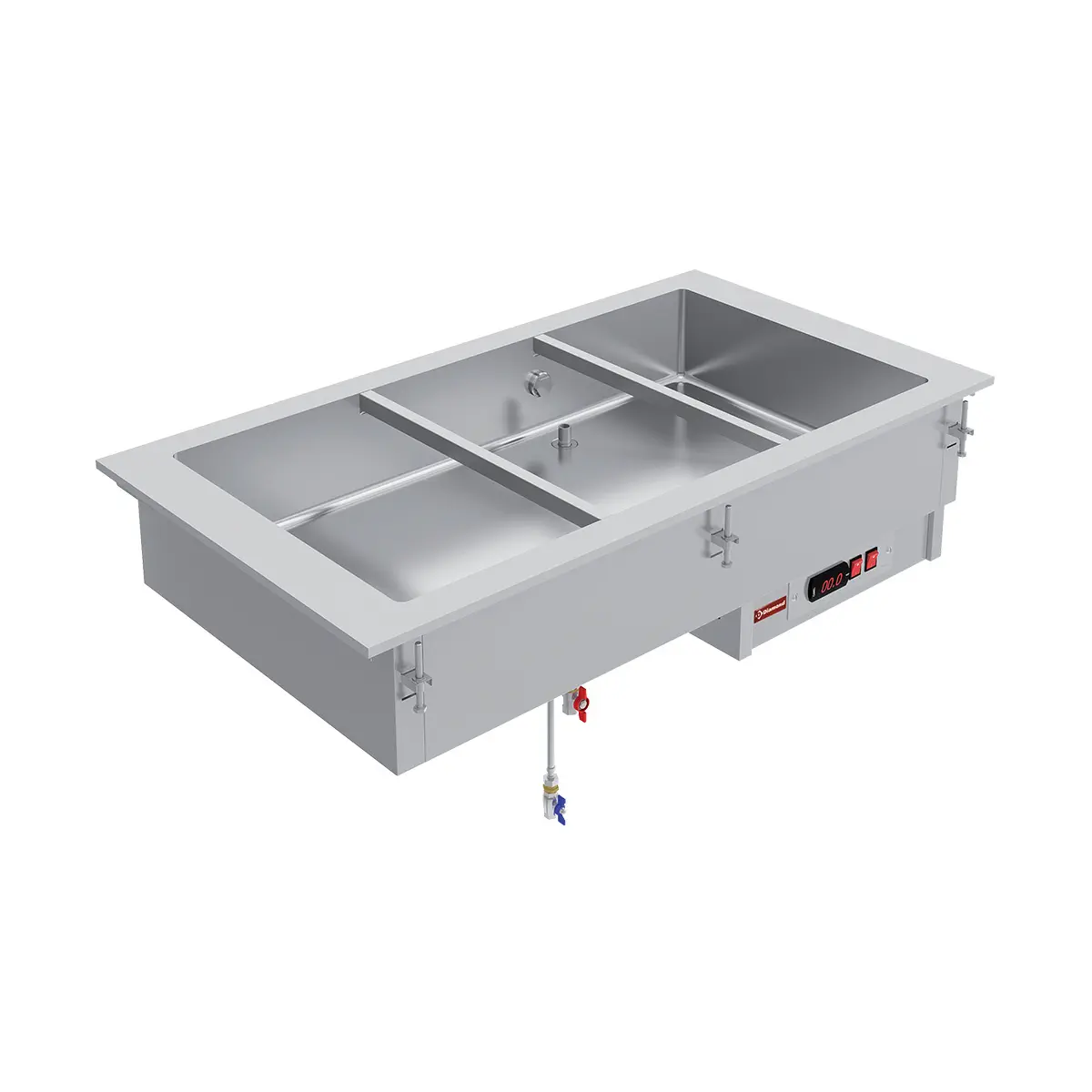 Elément bain-marie 3 GN 1/1