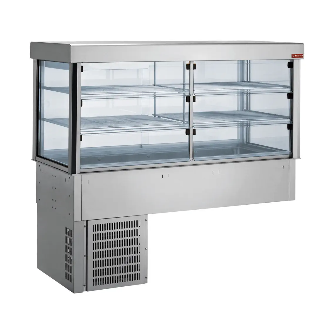 Vitrine réfrigérée et top réfrigéré 3 GN 1/1