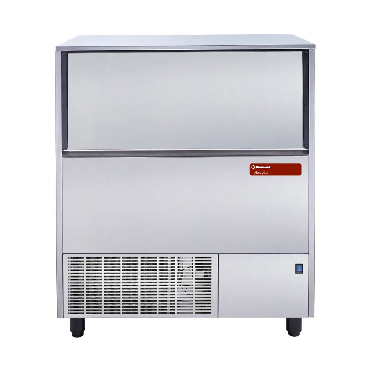 Machine à glaçons creux 122 kg avec réserve 50 kg