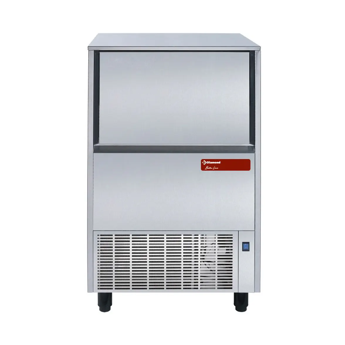 Machine à glaçons creux 55 kg avec réserve 30 kg