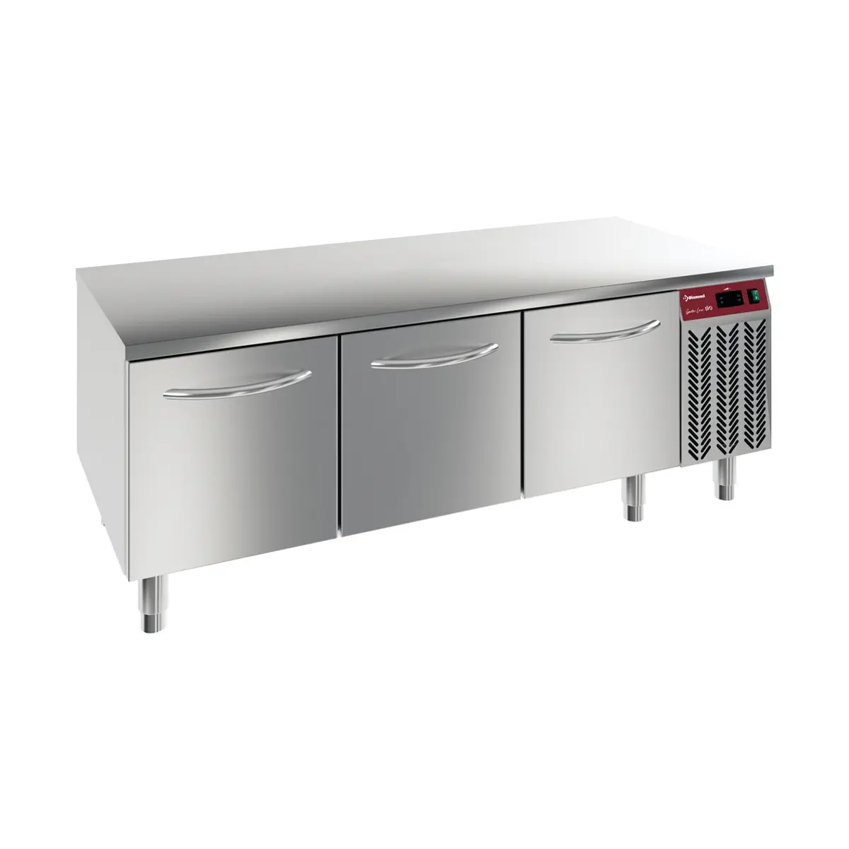 Soubassement réfrigéré, 3 tiroirs GN 1/1-h 200 mm