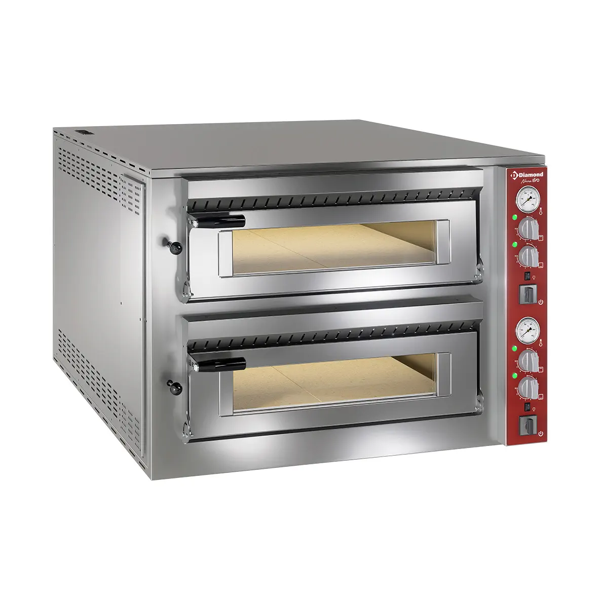 Four électrique 2x 6 pizzas