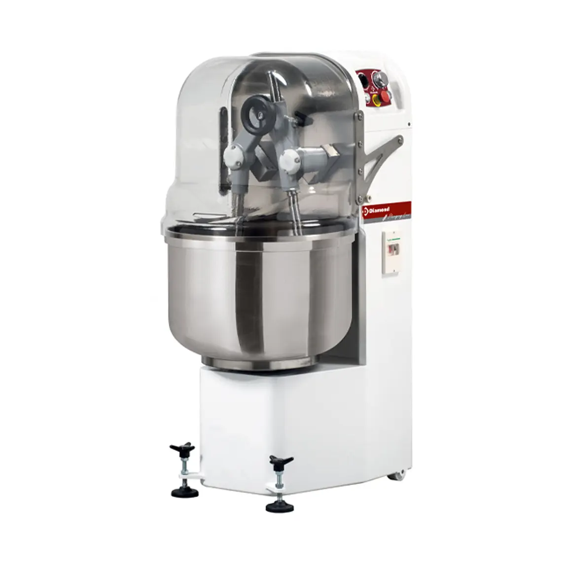 Pétrin à bras plongeants, 40 Kg, - Vitesse variable