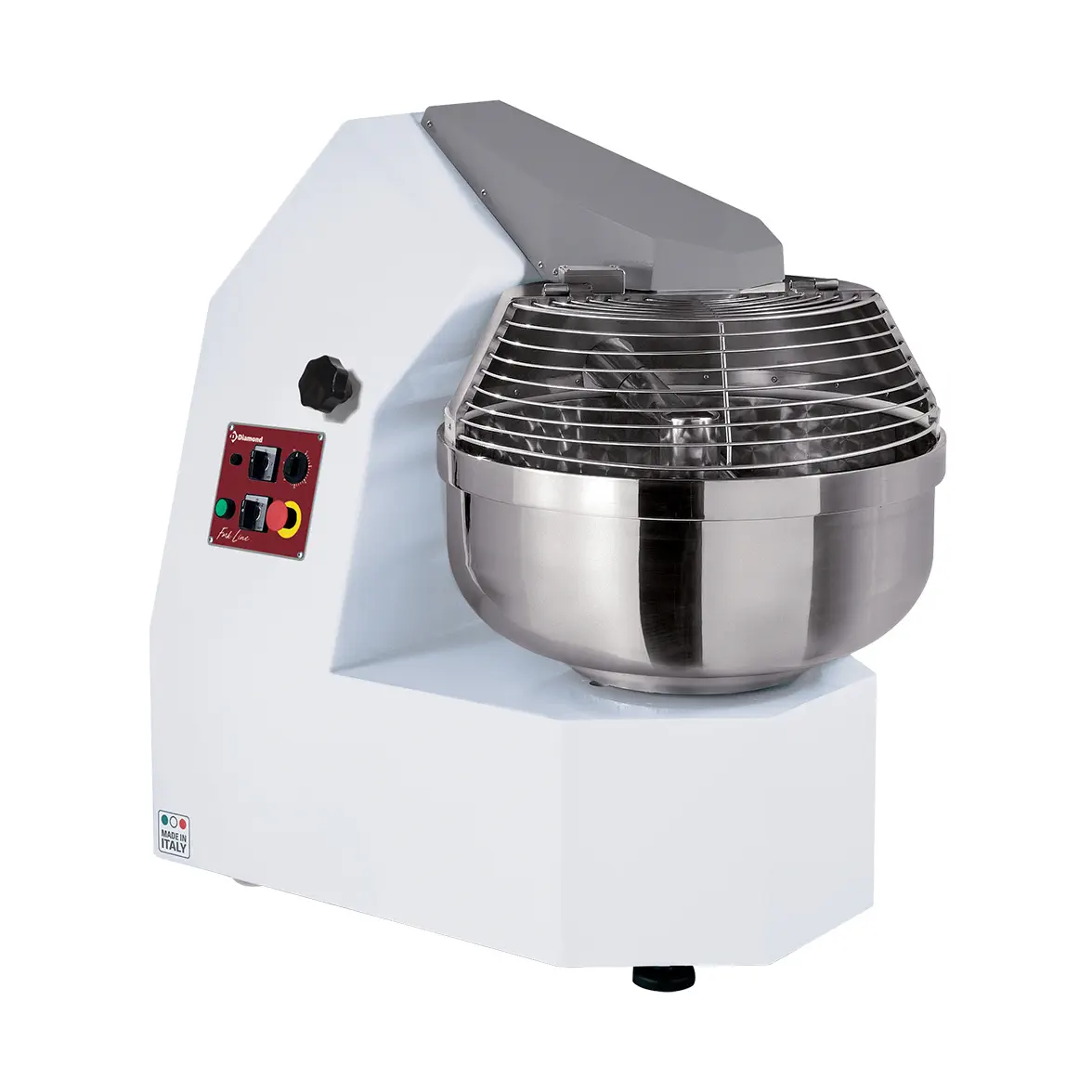 Pétrins à  fourche 60 Kg. 2 vit. - Timer, 2 roues + 2 vérins