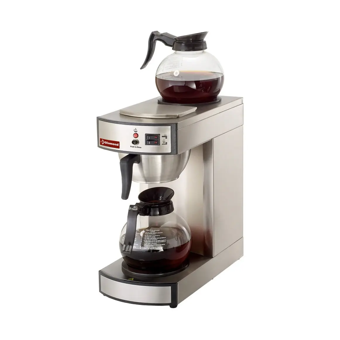 Percolateur à café ,1 groupe et 2 plaques chauffantes - Automatique 