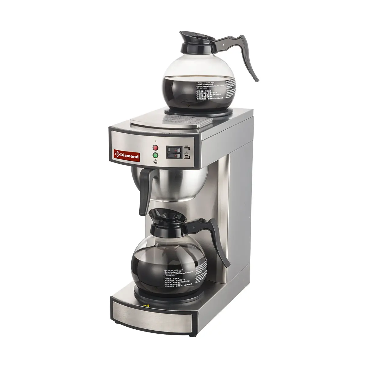 Percolateur à café ,1 groupe et 2 plaques chauffantes - Semi-automatique