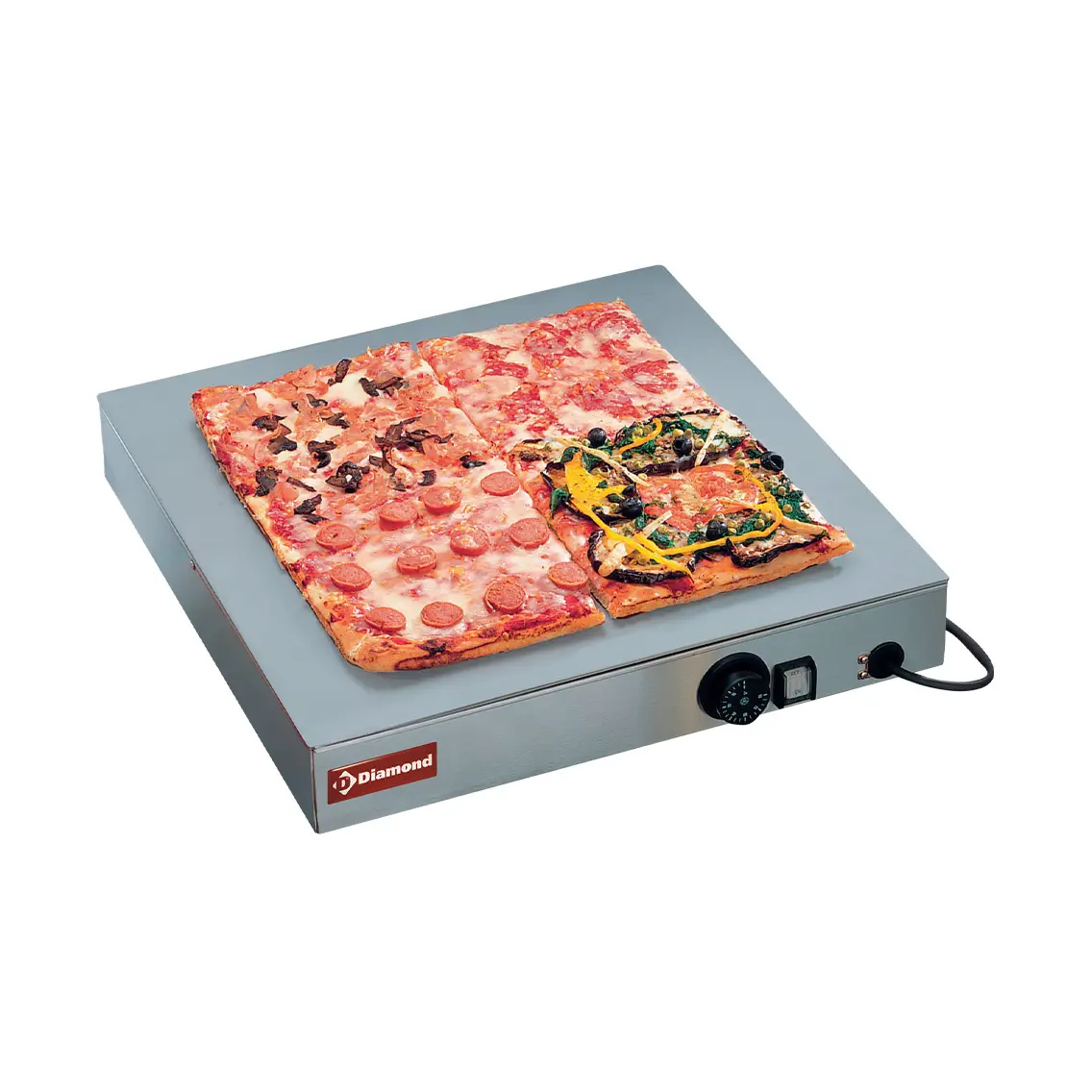 Plaque chauffante, surface en inox