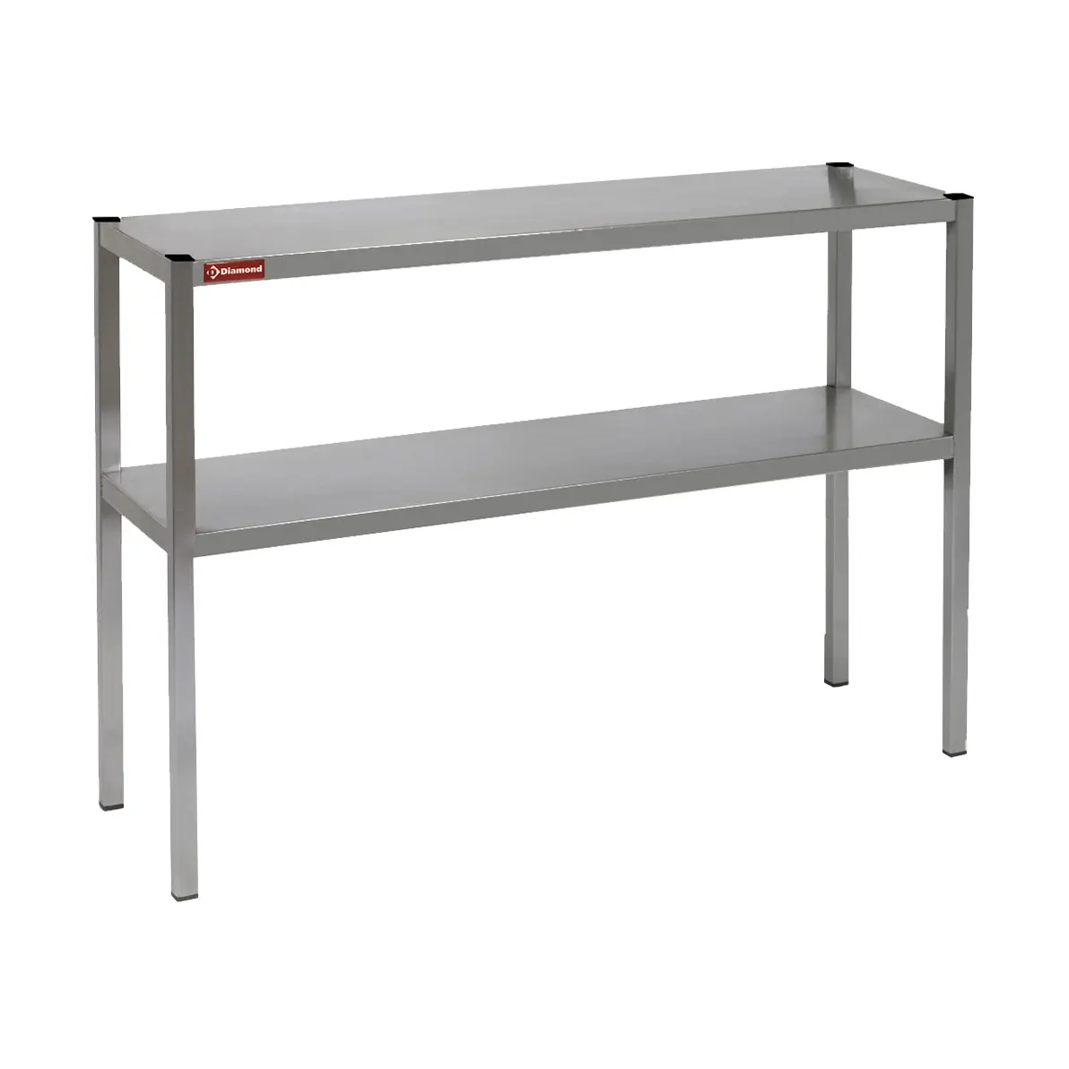 Etagère de "chef" 2 niveaux - 2000 x 300 mm