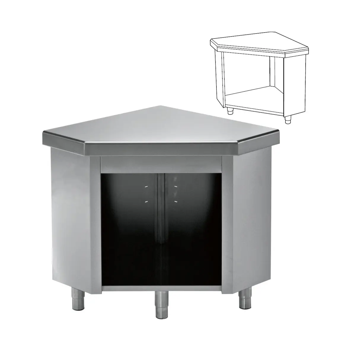 Elément d'angle 90° (interne)