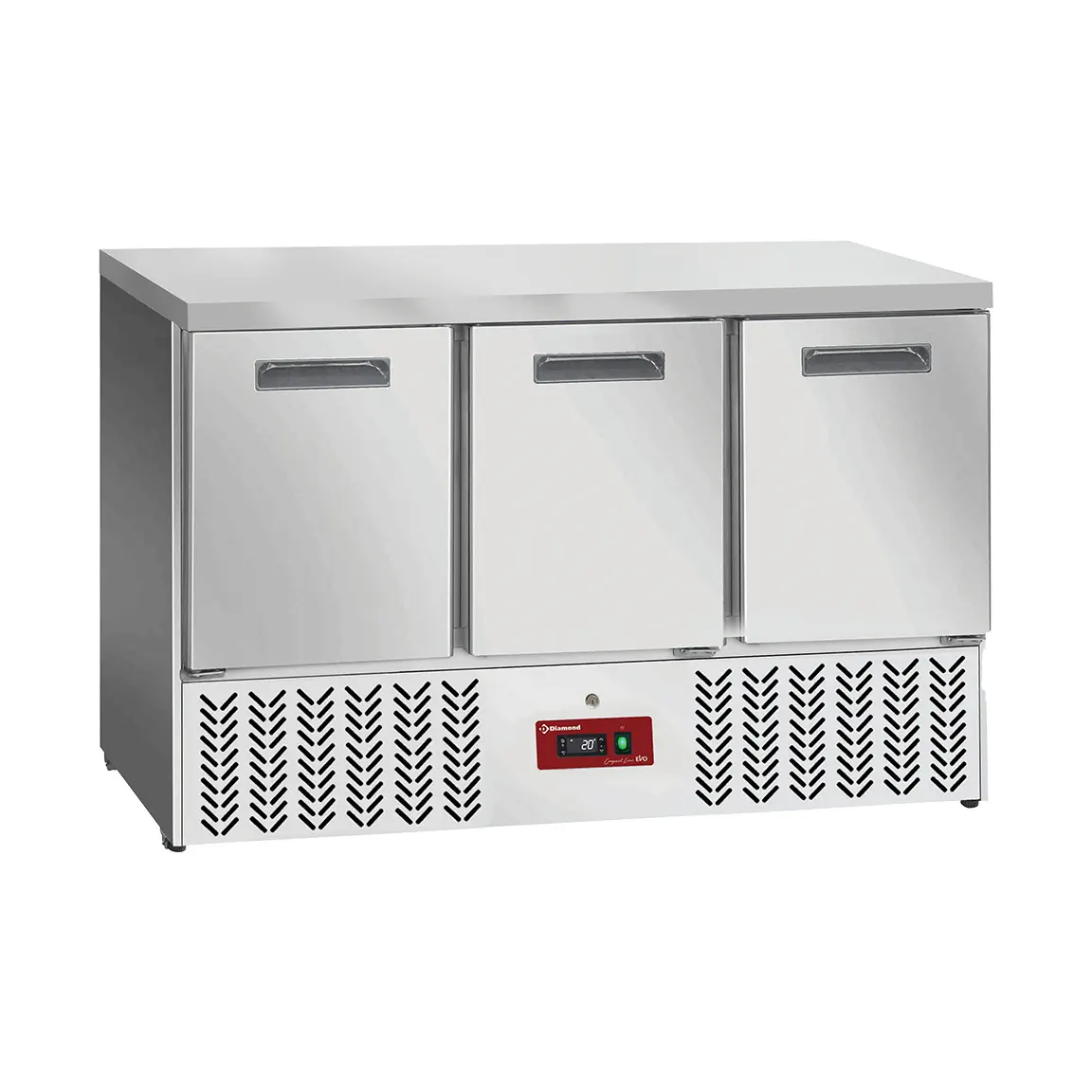 Table frigorifique , 3 portes GN 1/1