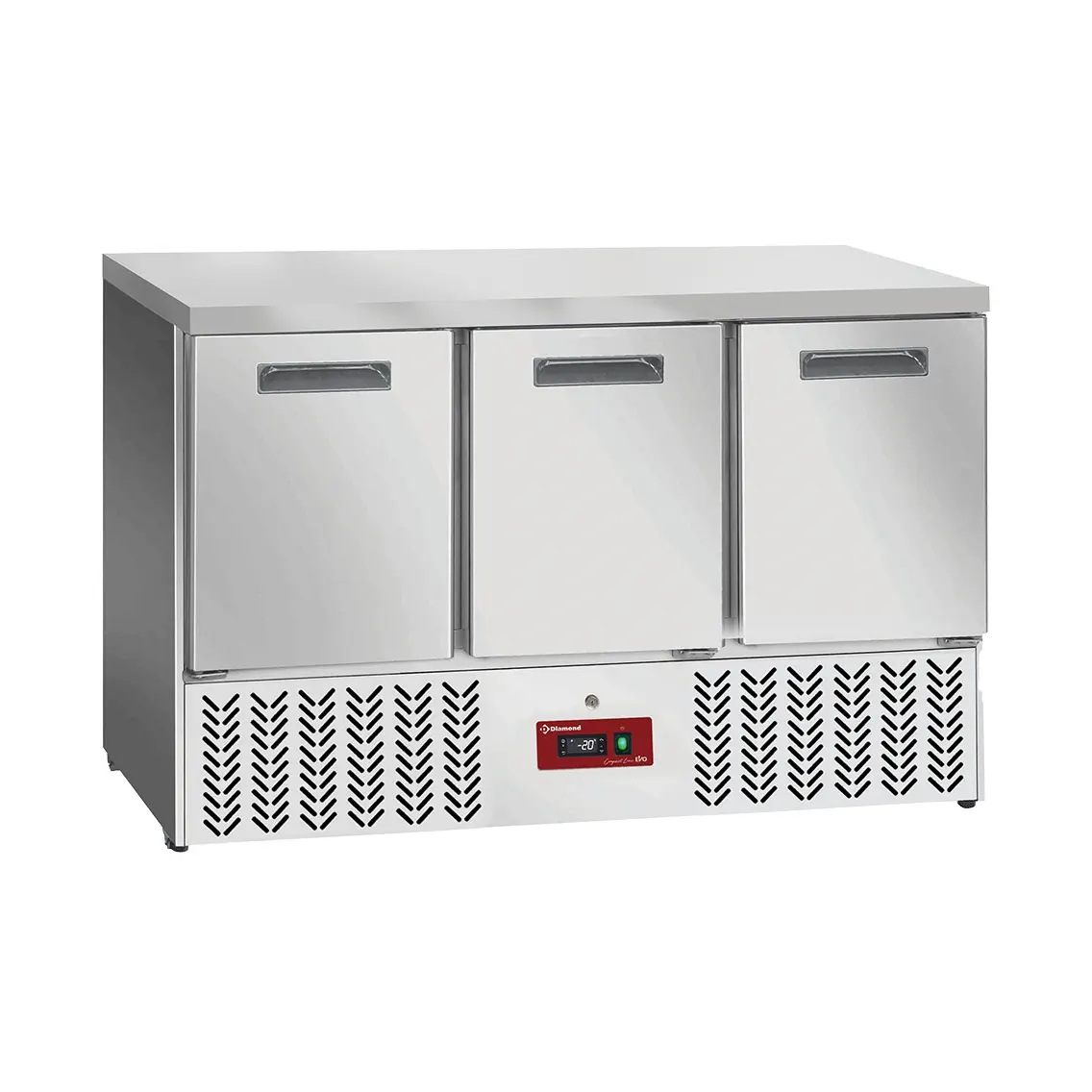 Table de congélation, 3 portes GN 1/1