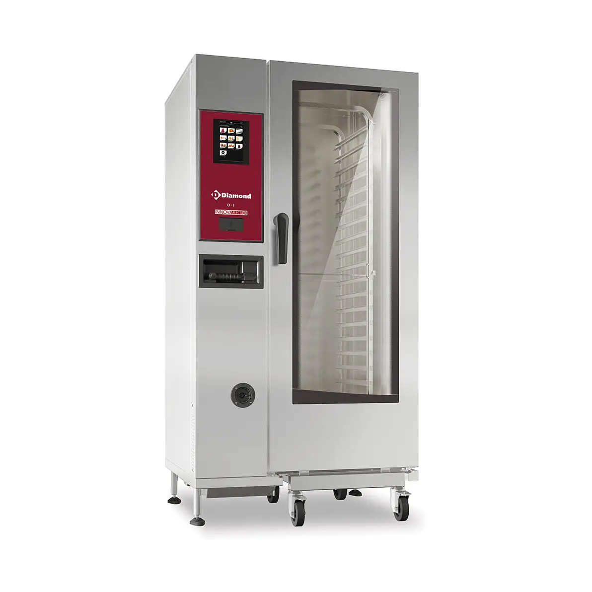 Four gaz "TOUCH" vapeur boiler/ convection 20xGN1/1+ Cleaning