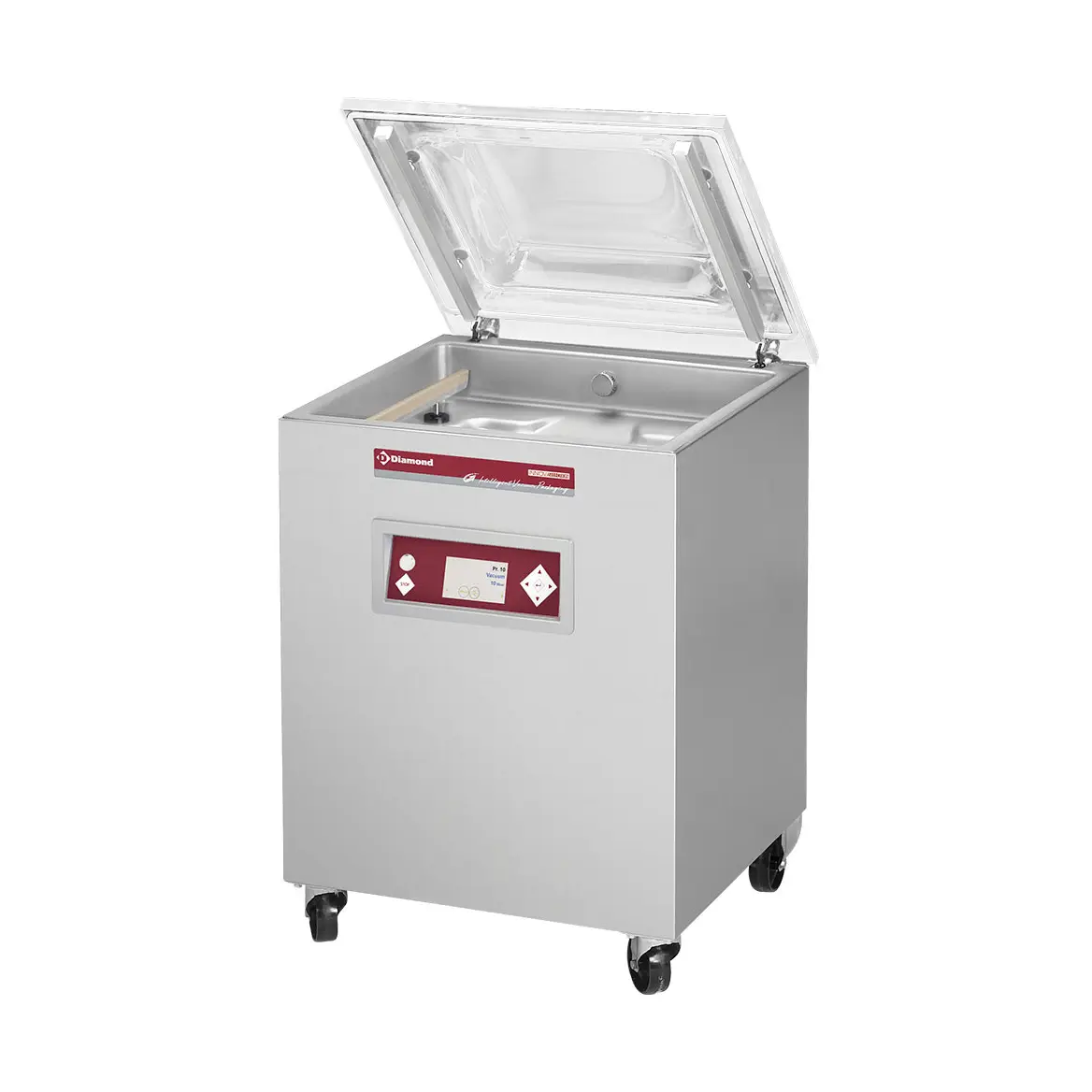 Machine sous-vide, cuve inox 600x475xh200 mm. -63 m3/h écran LCD