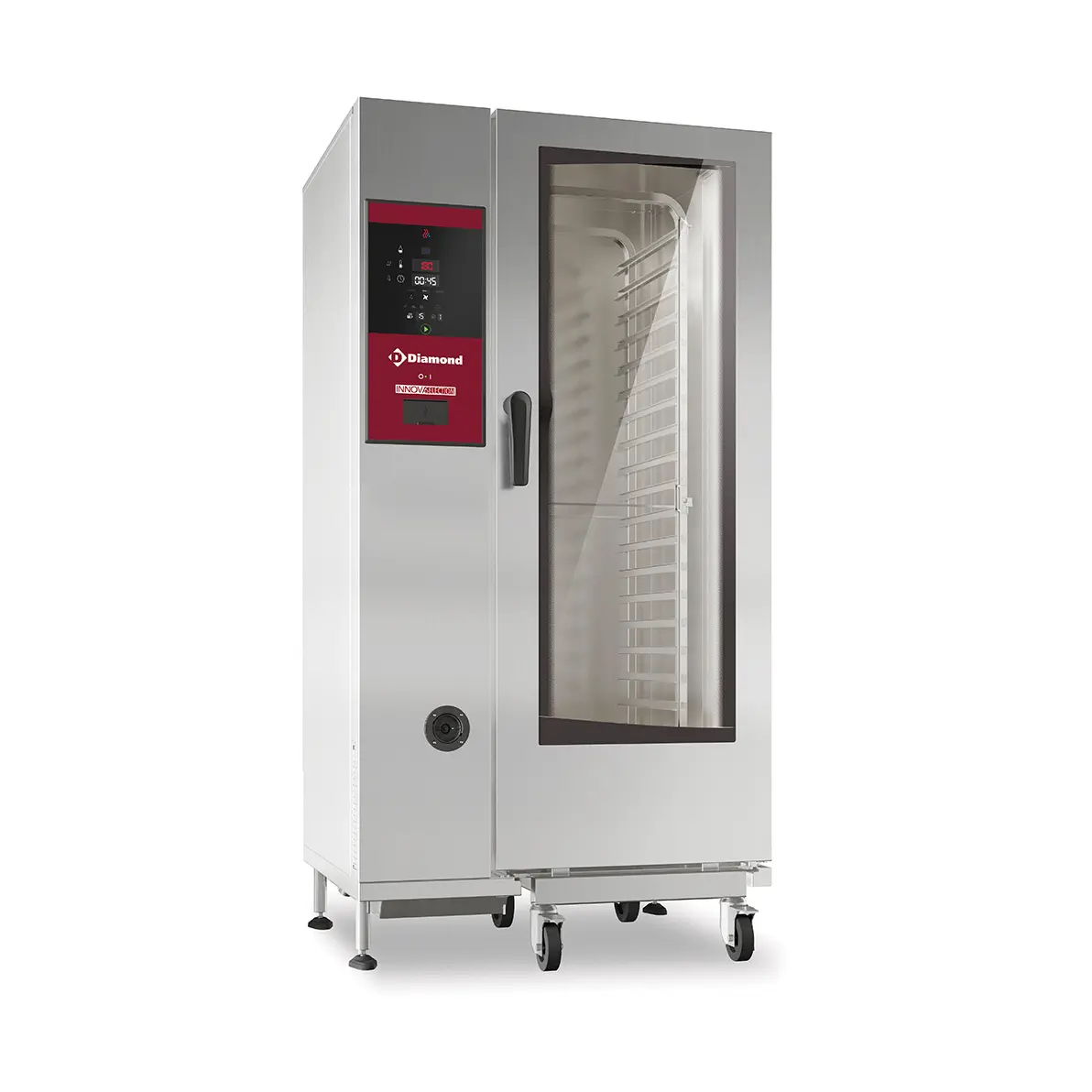 Four gaz vapeur directe et convection 20x GN1/1 avec "automatic cleaning system"