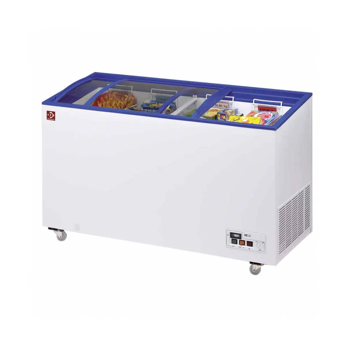 Conservateur pour surgelés, vitres coulissantes 290 litres - 1100 x 600 mm