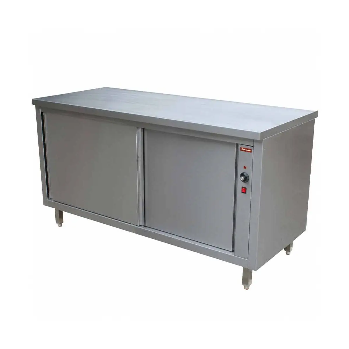Armoire chauffante 2 portes coullissantes - 1200 x 700 mm