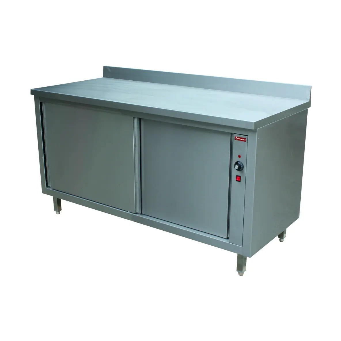 Armoire chauffante 2 portes coullissantes, murale - 1400 x 700 mm