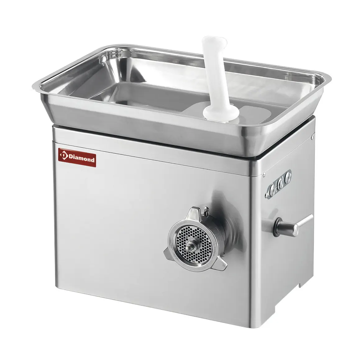 Hachoir en inox N° 22 de table, Ø 4,5 mm, 350 kg/h