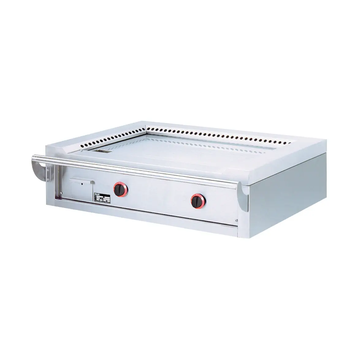 Plaque "Teppanyaki" gaz, 2 zones (2x 7 kW), de table -Top-