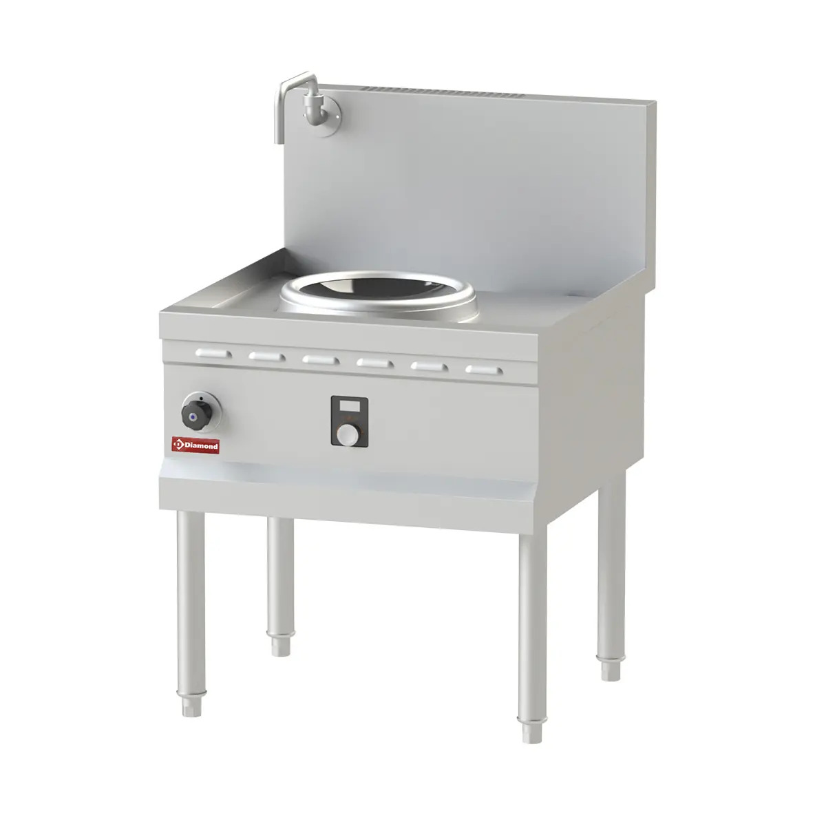 Fourneau wok induction 1 zone - Ø300 MM 