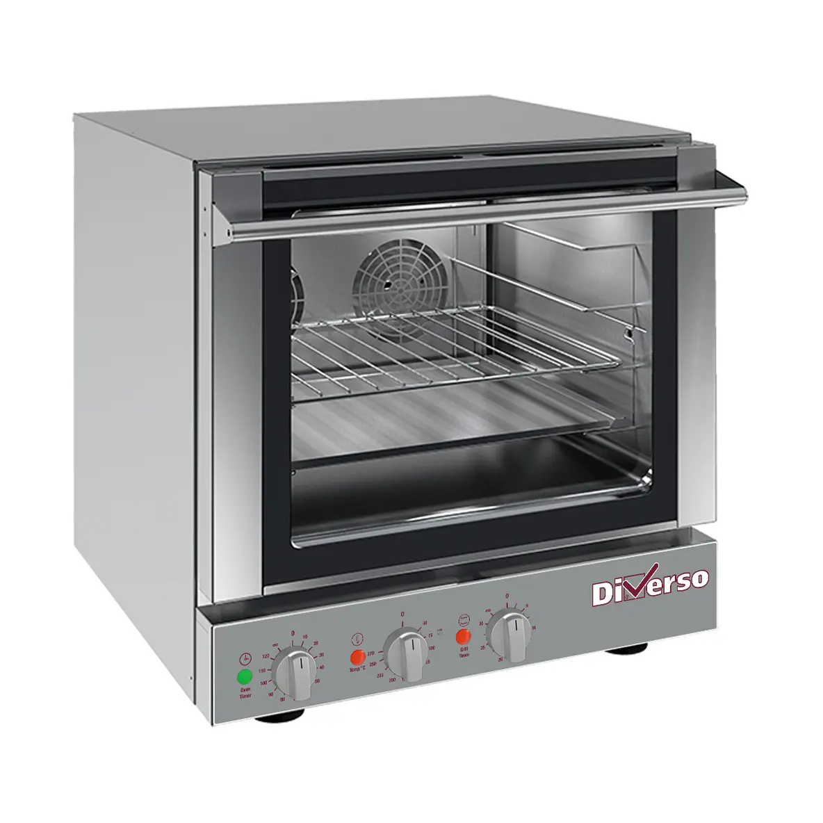 Four électrique à convection, 4x 460x340 mm + salamandre
