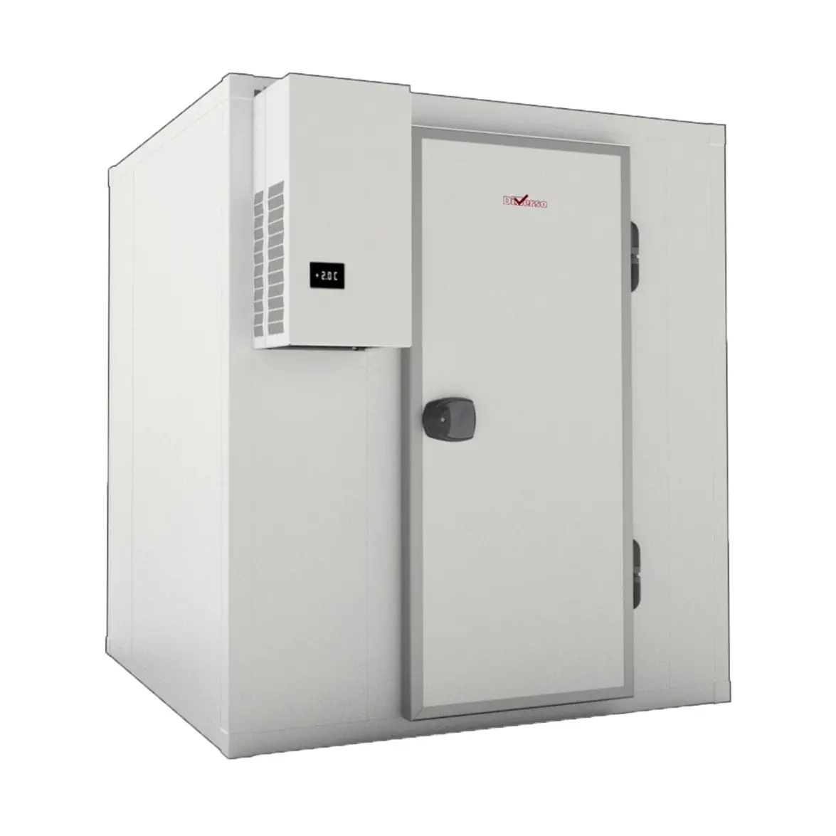 Chambre ISO 60 avec groupe, dim.int. 2030 x 2030 x h2030mm (8,37m³ ) - 2150 x 2150 mm