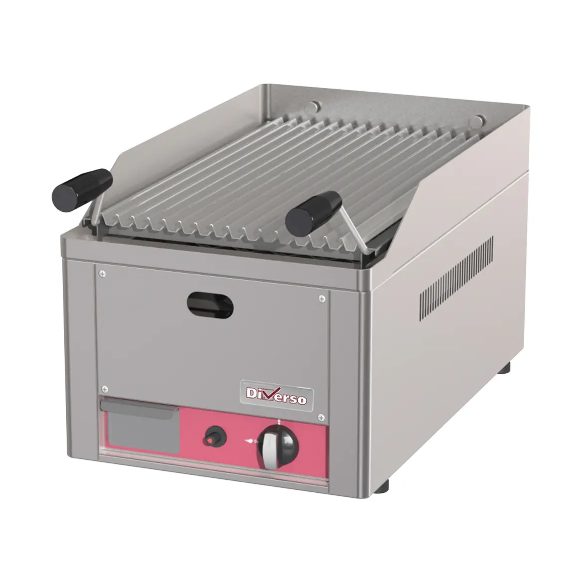 Grill pierre de lave 1/2 module 4kw