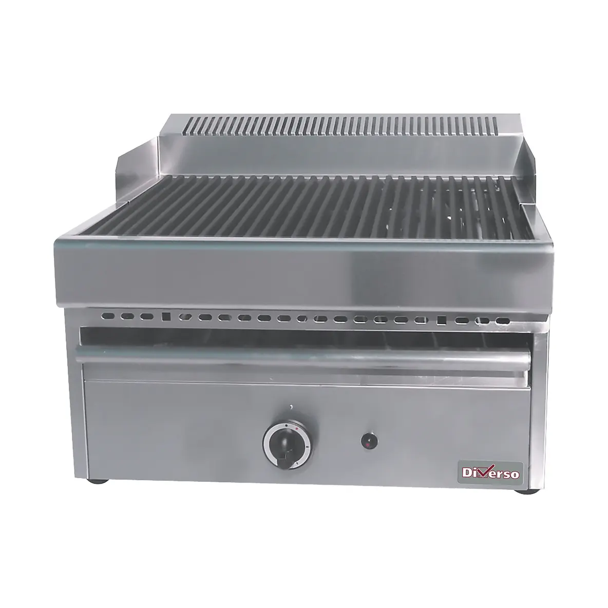 Grill-vapeur gaz avec grille de cuisson en fonte -Top-