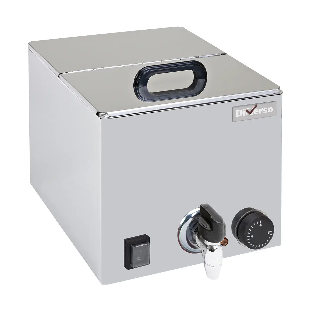 Chauffe aliment électrique , GN 1/2 - 150 mm - 264 x 275 mm