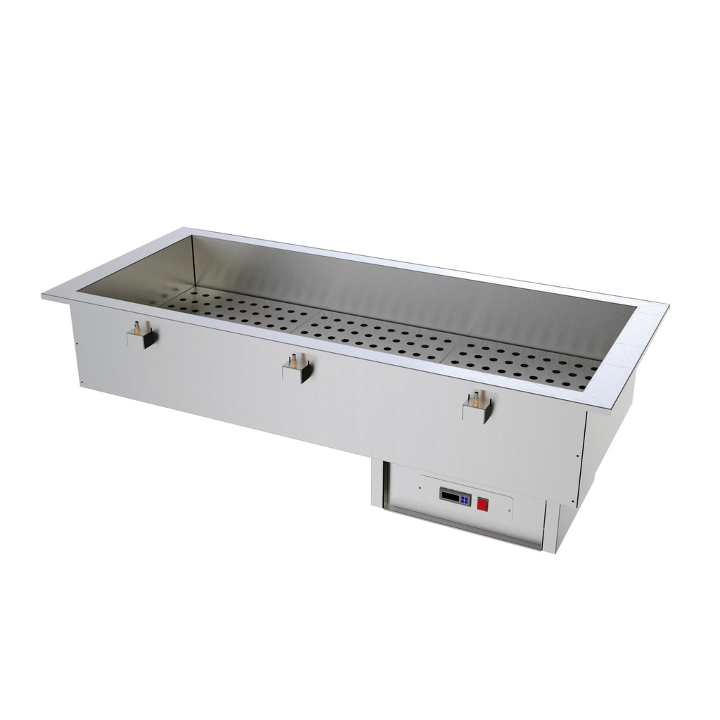 Cuve buffet sèche statique 4 GN 1/1