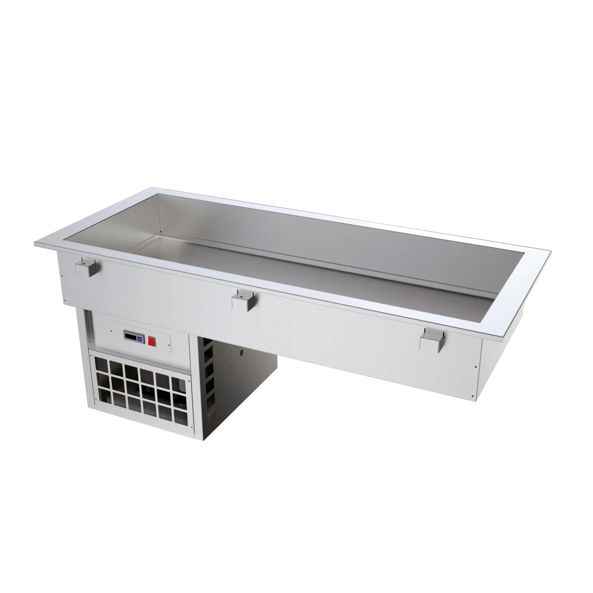 Buffet froid 6 GN profondeur 65 mm sans groupe