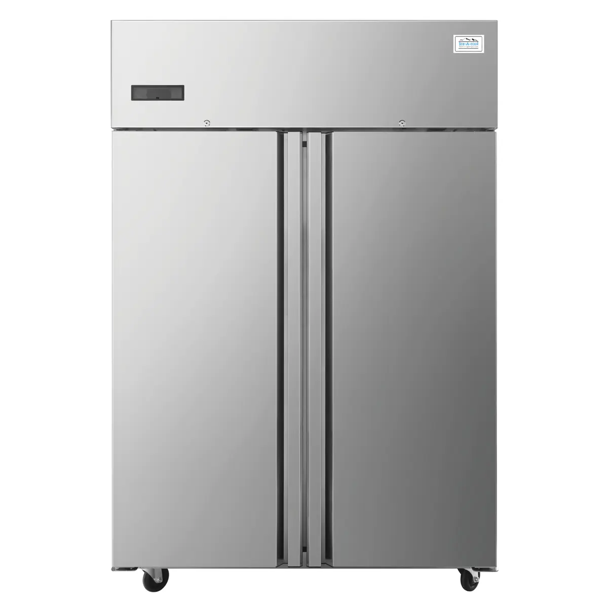 Armoire emboutie négative GN2/1 2 portes pleines 1235L